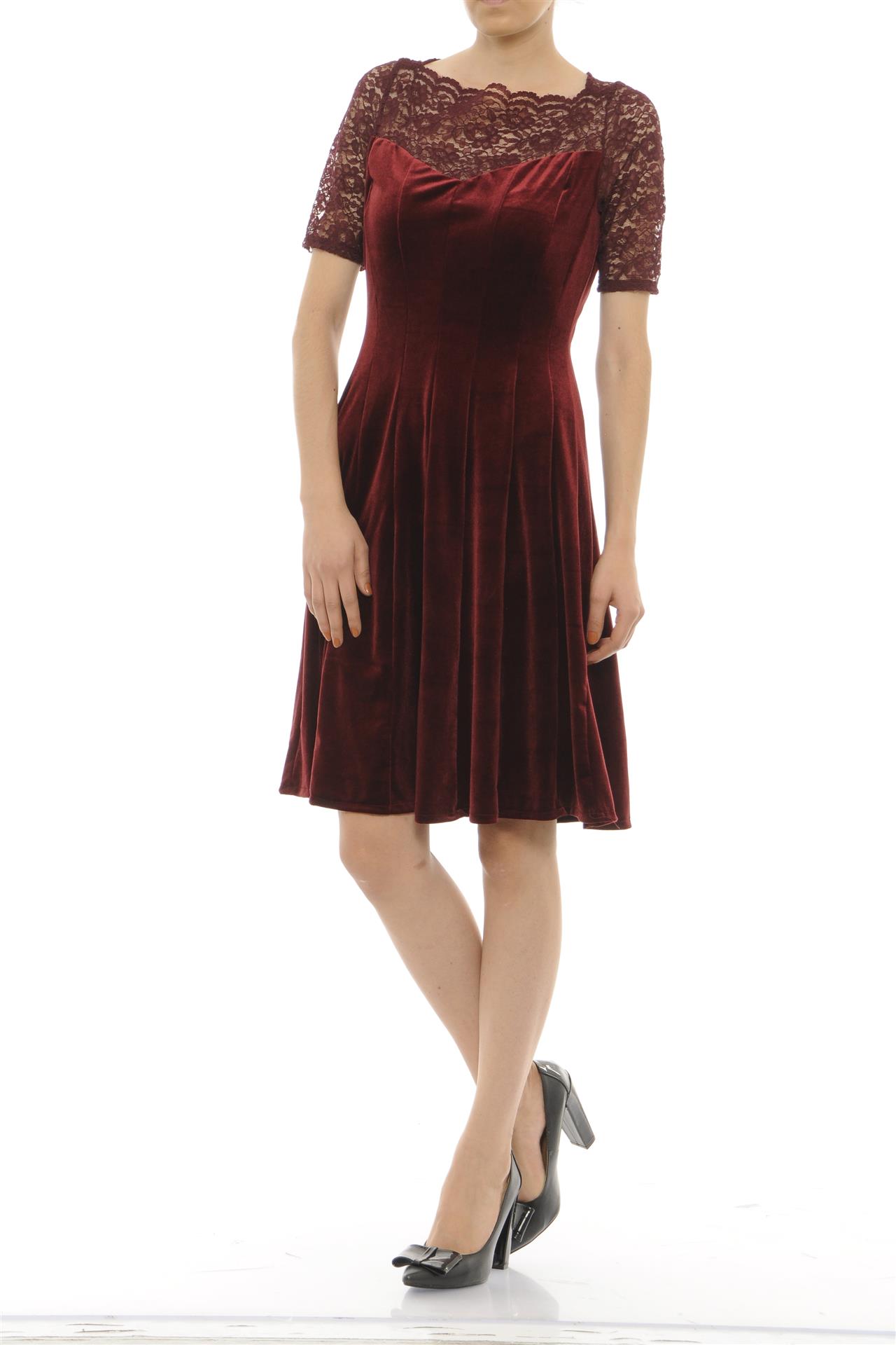 Poza Rochie Grena, Cu dantela - 671B [2]