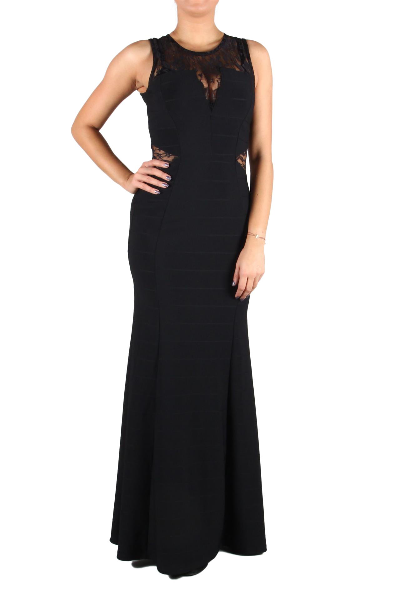Poza Rochie Lunga, Neagra - 697A [1]