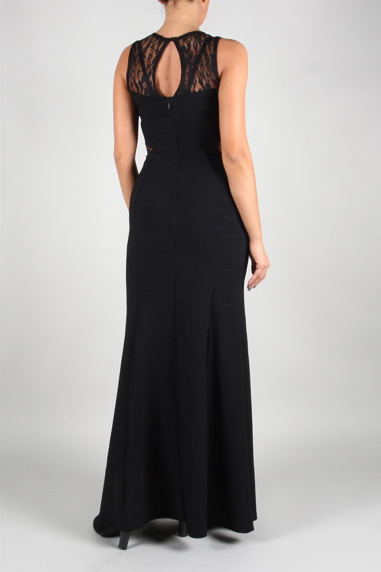 Poza Rochie Lunga, Neagra - 697A [3]