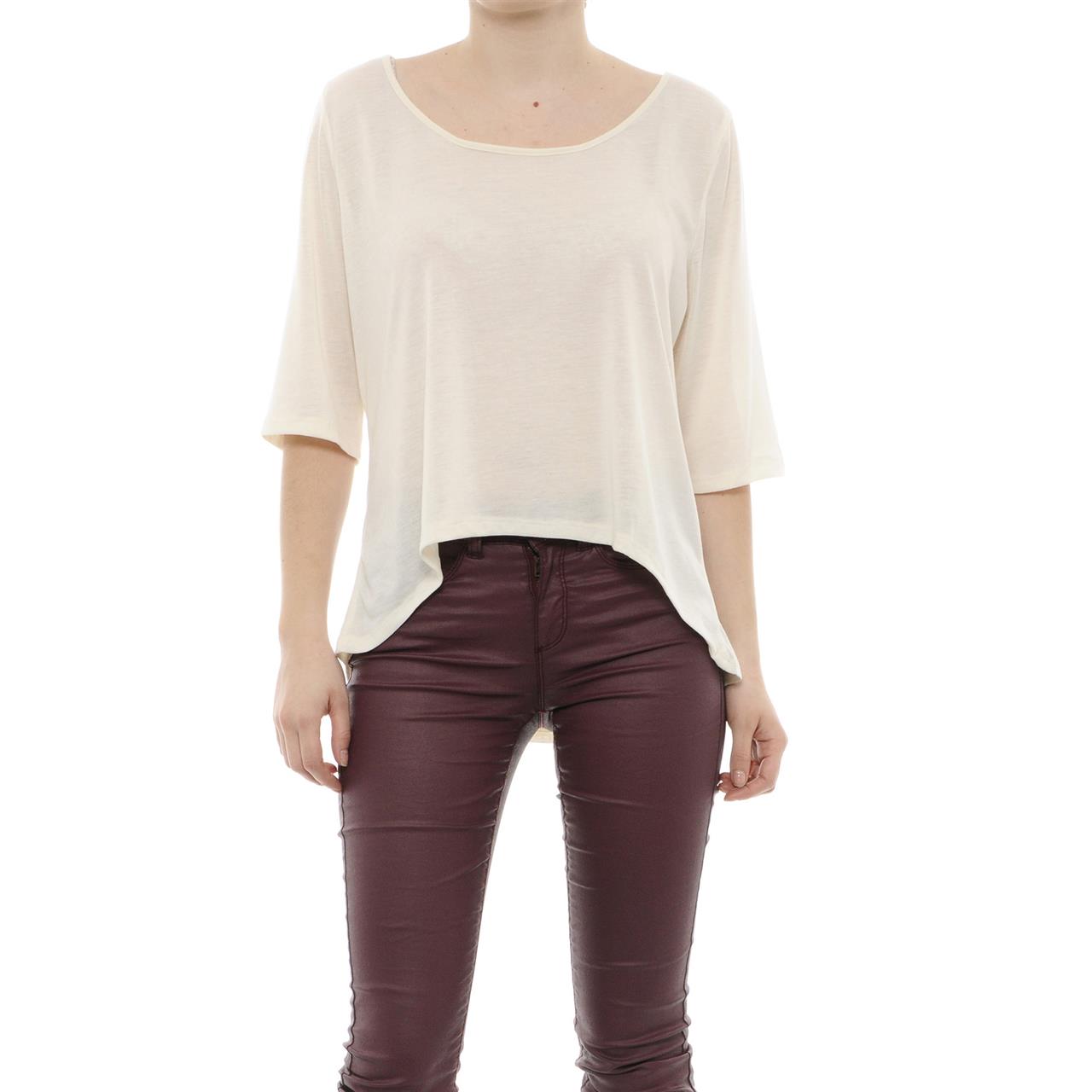 Poza Bluza Mai lunga la spate, Crem - 731CC [1]