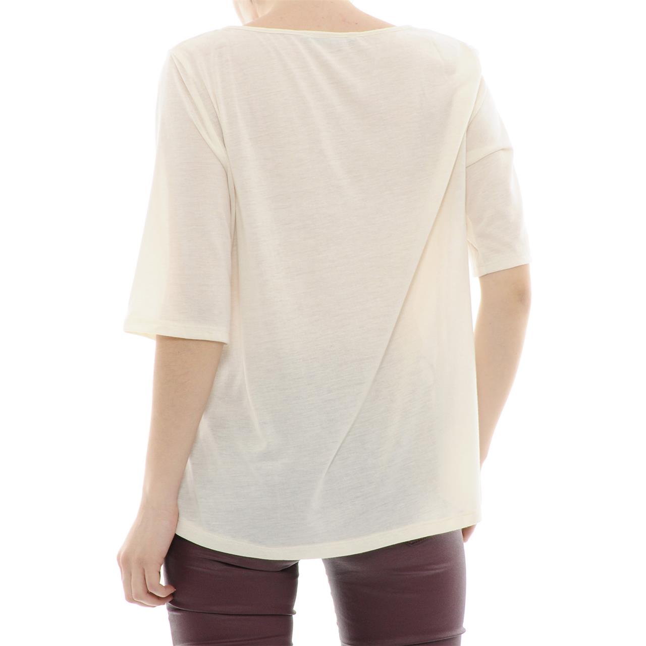 Poza Bluza Mai lunga la spate, Crem - 731CC [3]