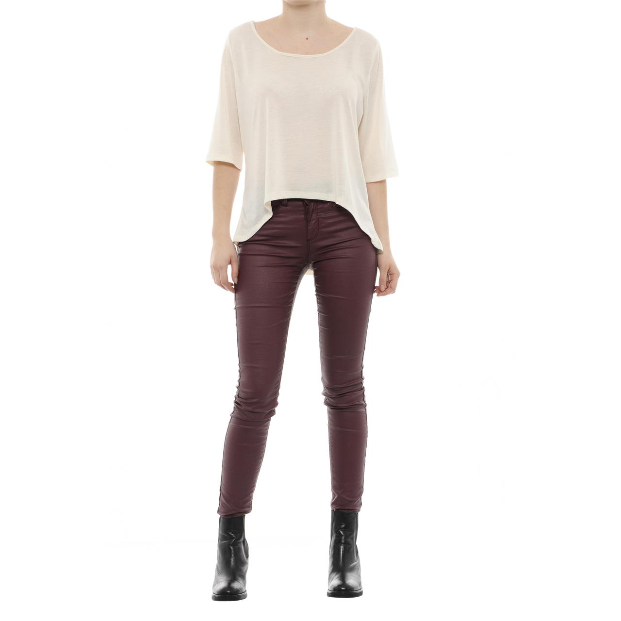 Poza Bluza Mai lunga la spate, Crem - 731CC [4]