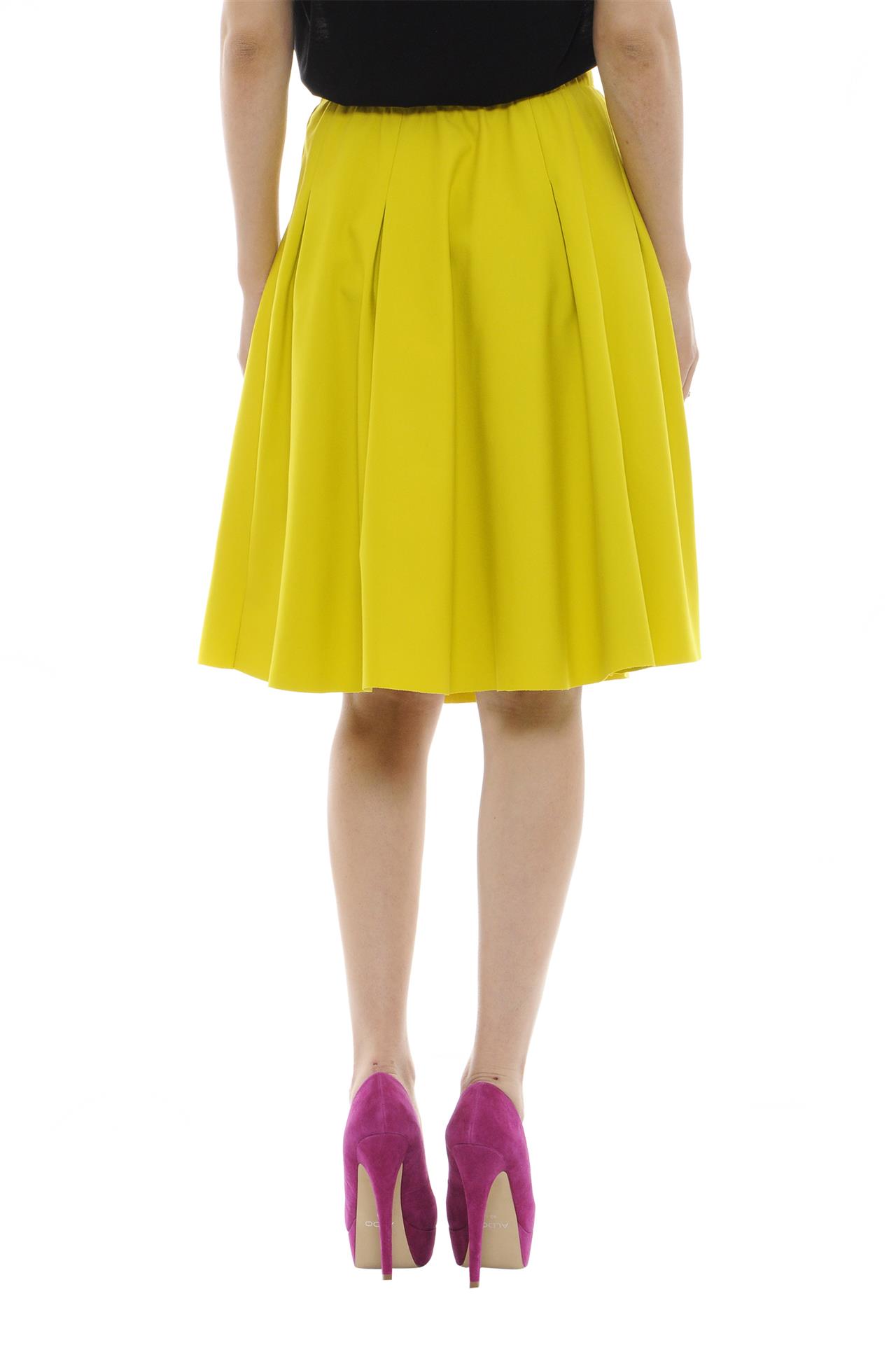 Poza Fusta Midi, Galbena - 785B [2]