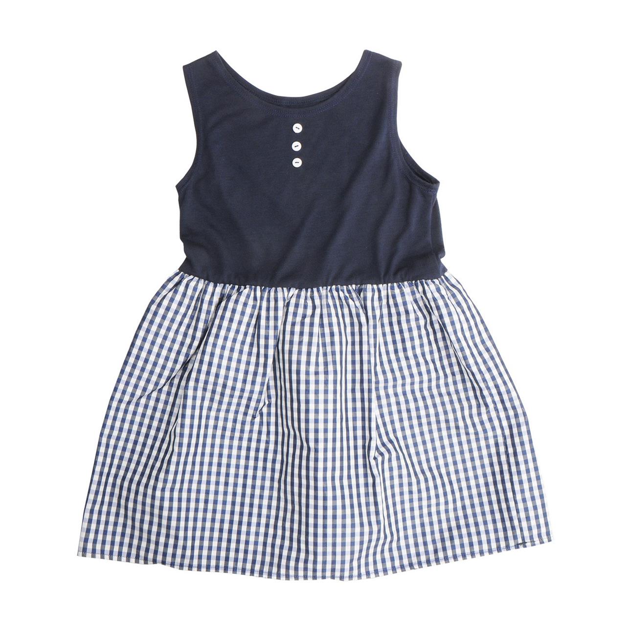 Poza Rochie Bleumarin, Cu patratele - 797F [1]