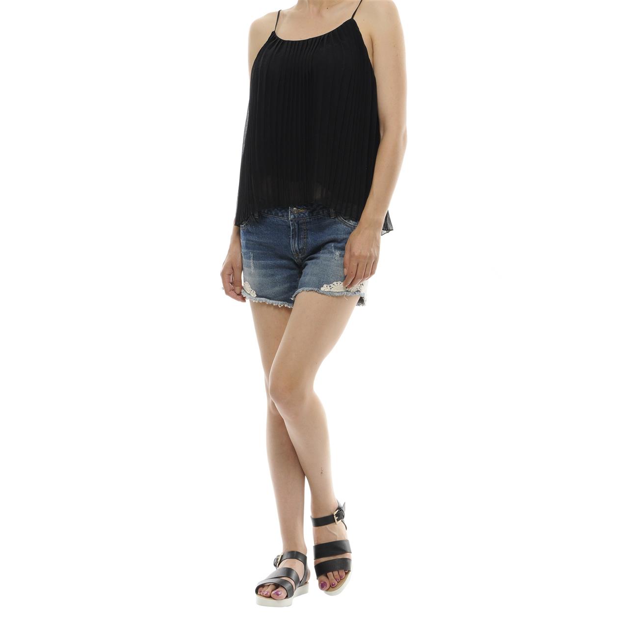 Poza Bluza Neagra, Cu bretele - 800A [3]