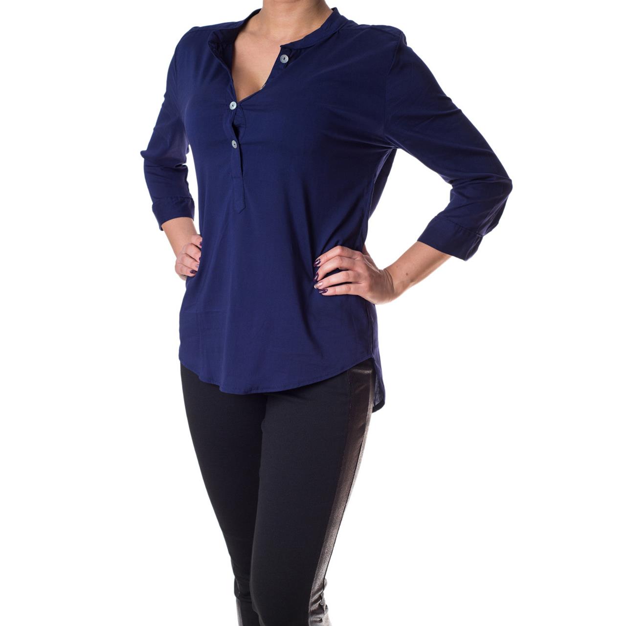 Poza Camasa Bleumarin, Maneca trei sferturi - 815B [1]