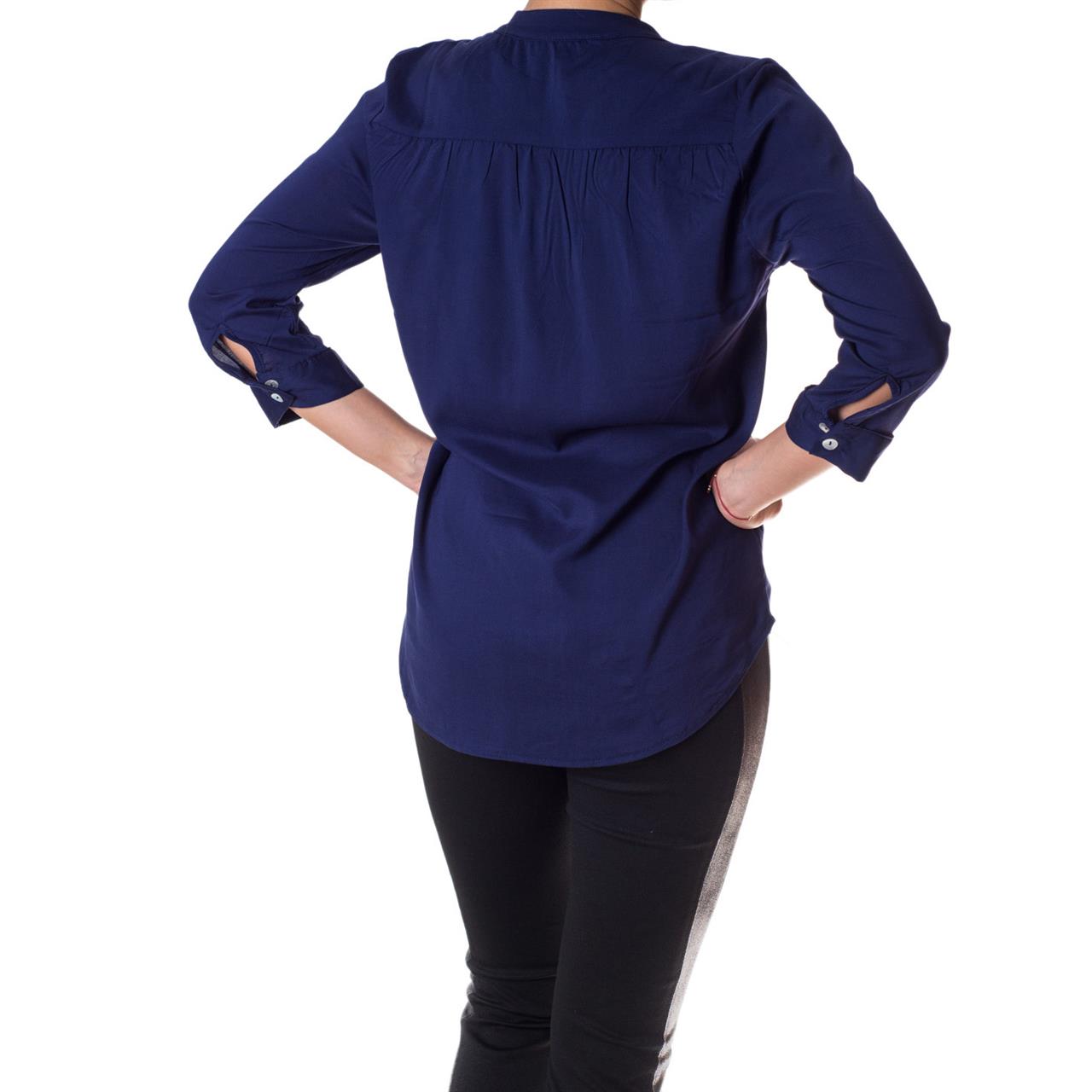 Poza Camasa Bleumarin, Maneca trei sferturi - 815B [2]