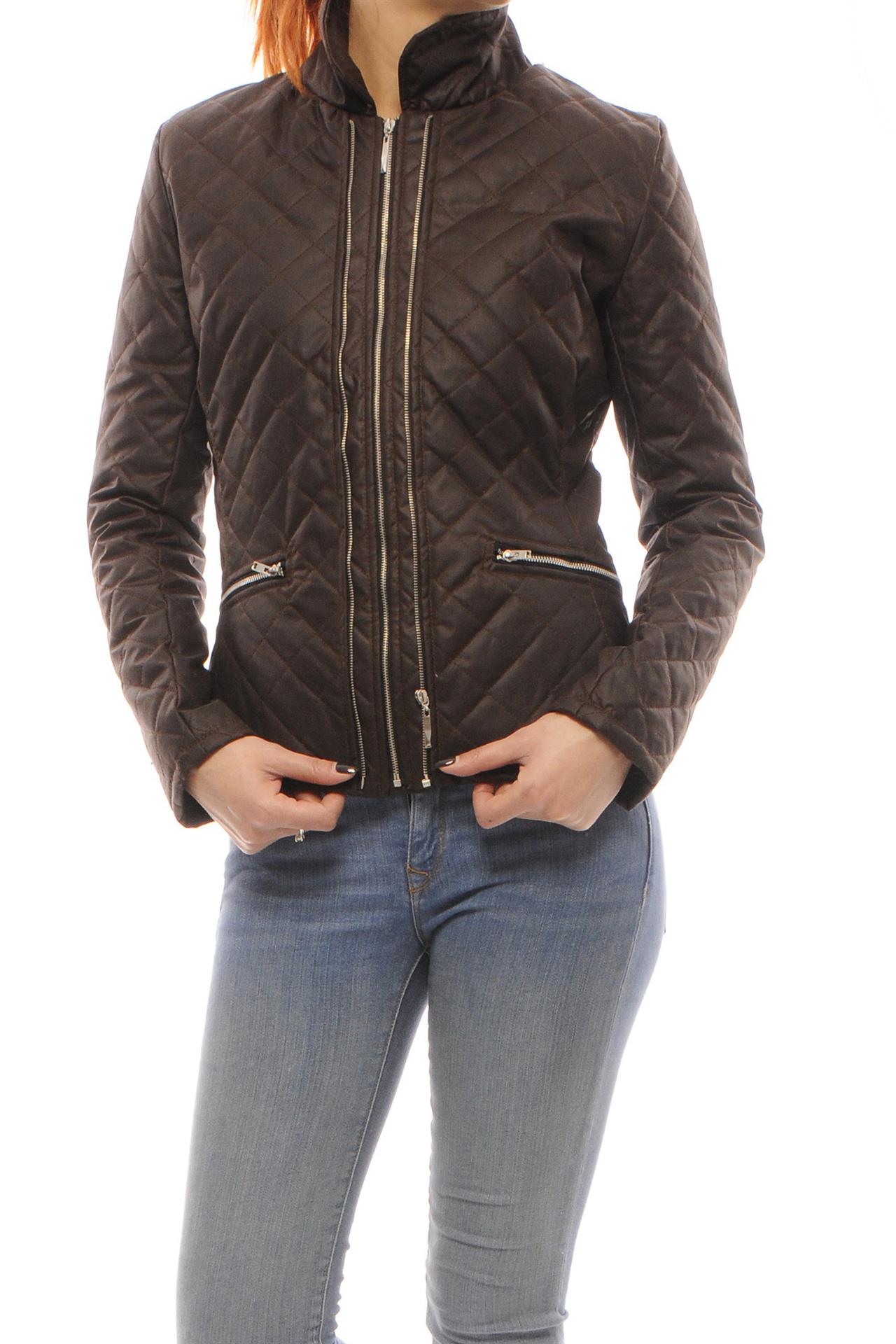 Poza Geaca Cu fermoar, Maro - 840G [1]