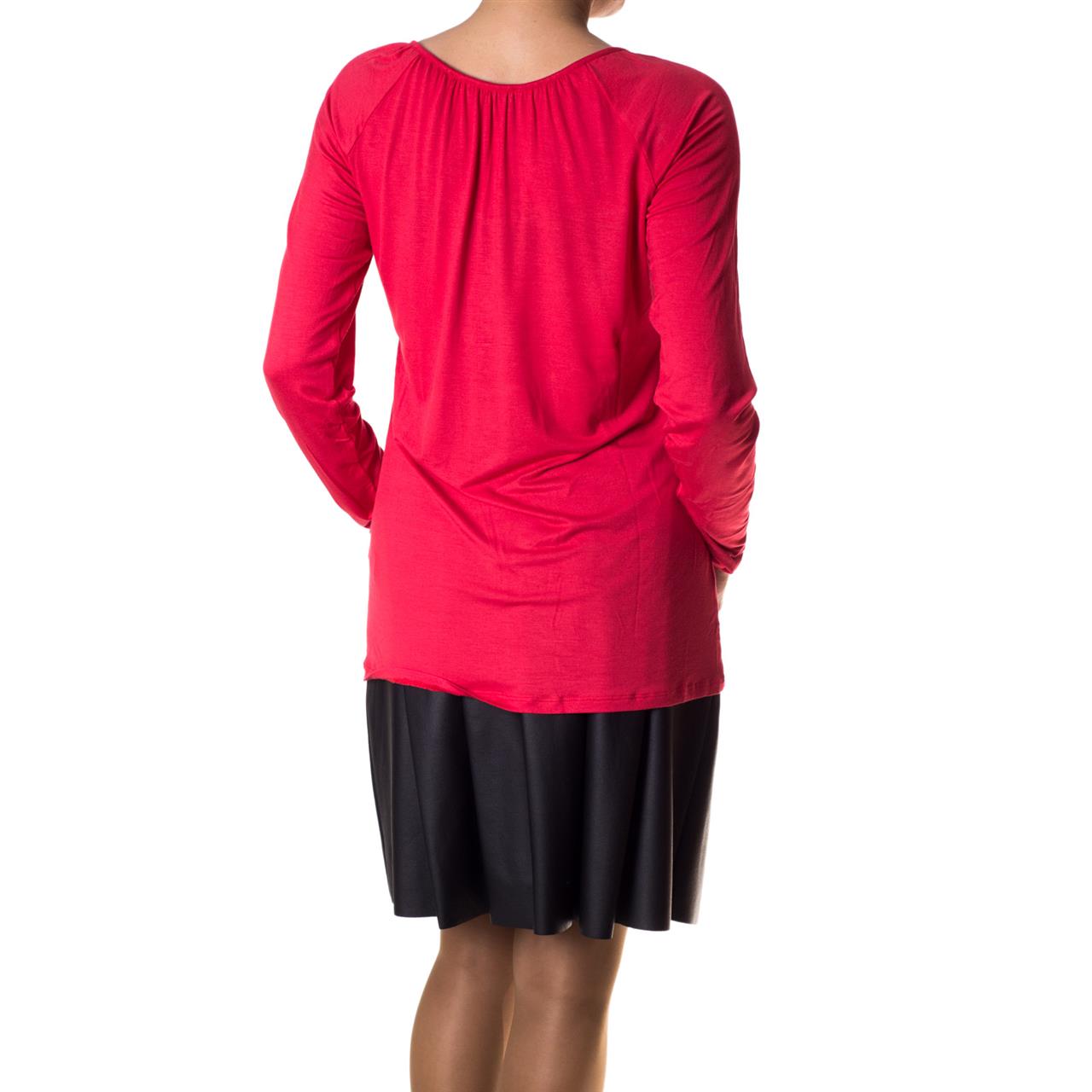 Poza Bluza Casual, Rosie, Maneca lunga - 872D [2]