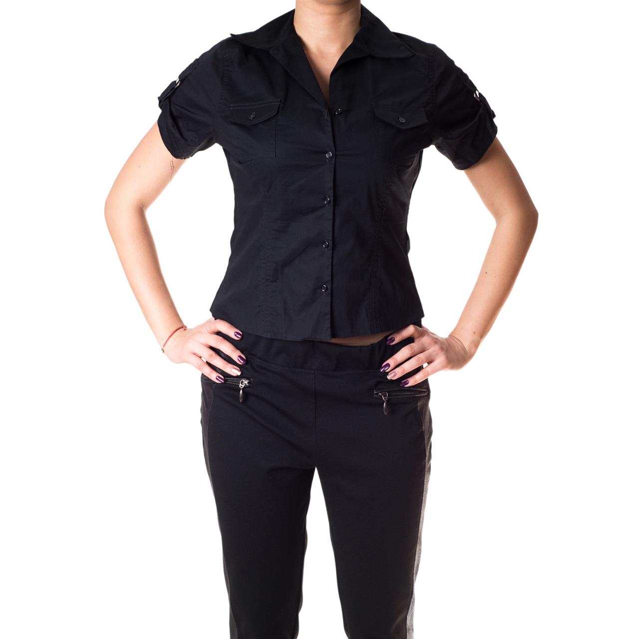 Poza Camasa Negru, Cu maneca scurta - 875A [1]