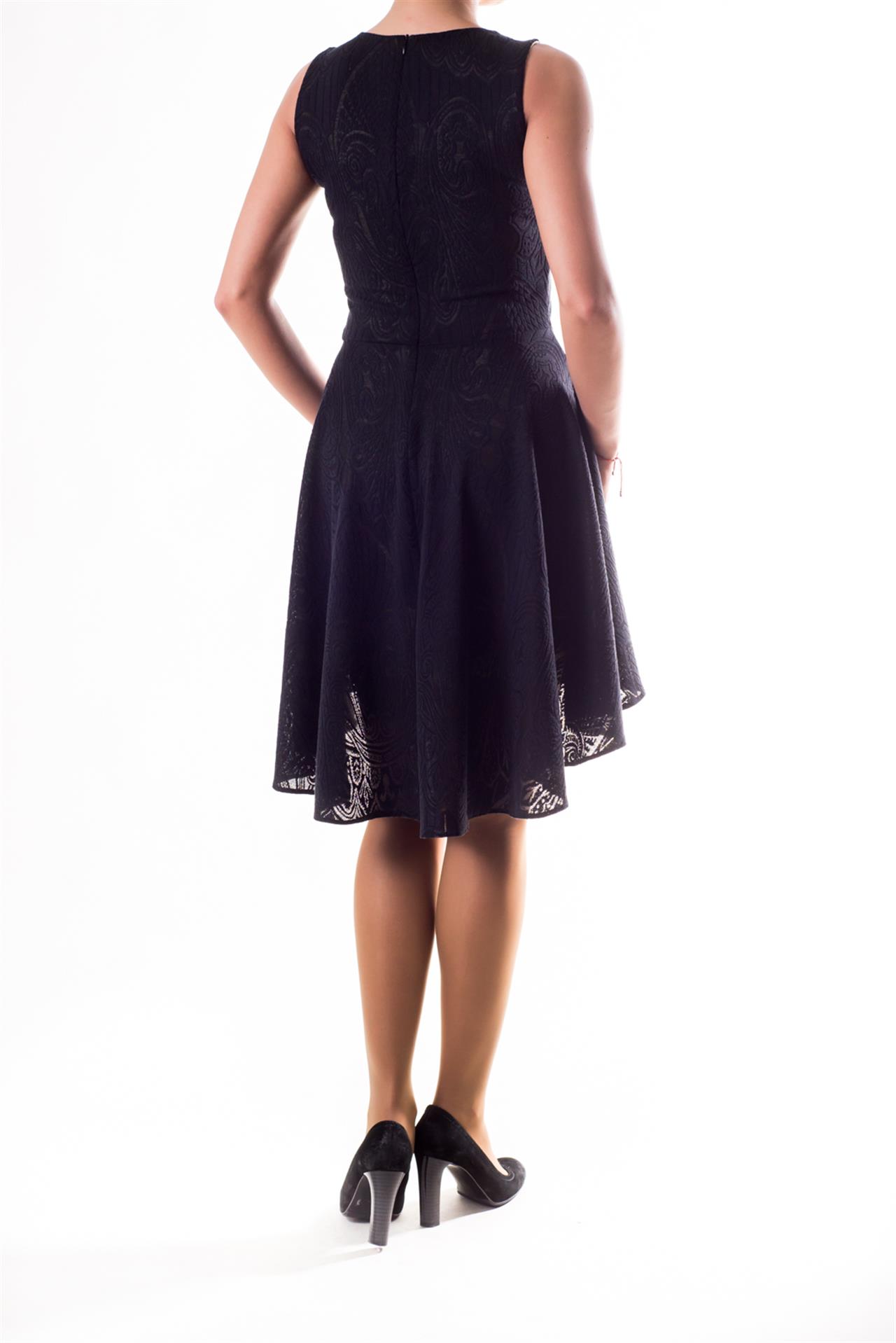 Poza Rochie Alb/Negru, Dungi - 894I [3]