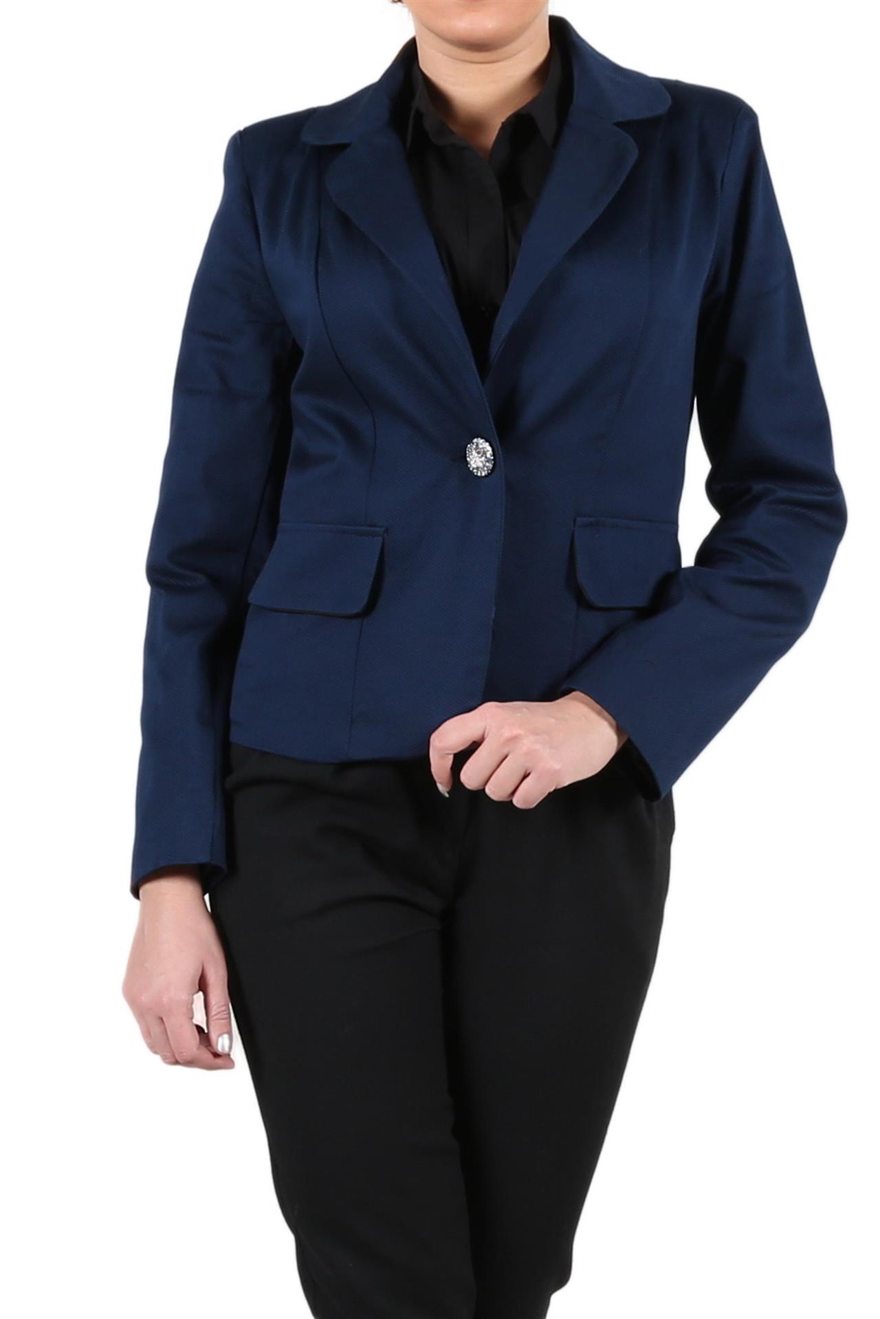 Poza Sacou Cambrat, Office, Bleumarin - 933J [1]