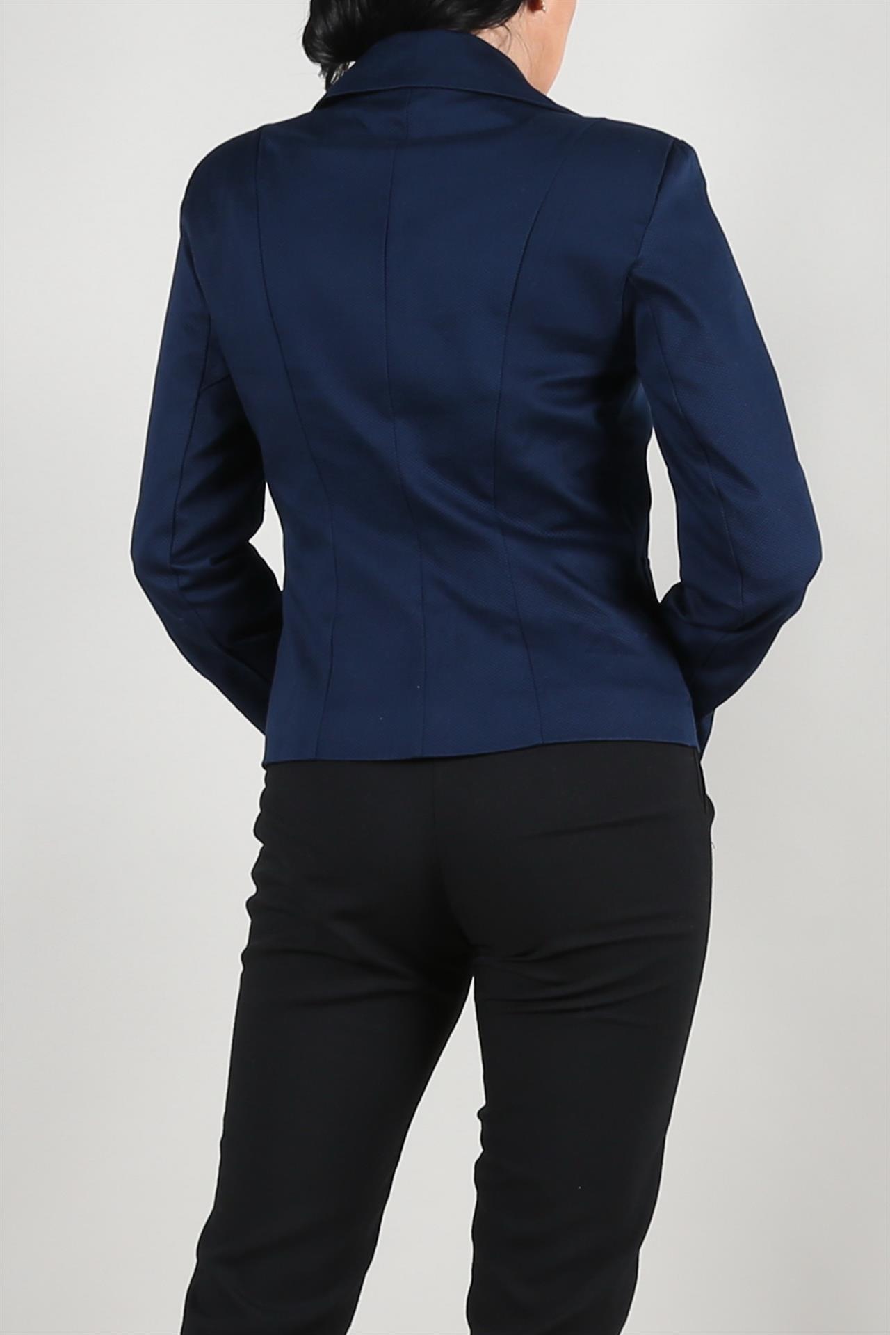 Poza Sacou Cambrat, Office, Bleumarin - 933J [3]