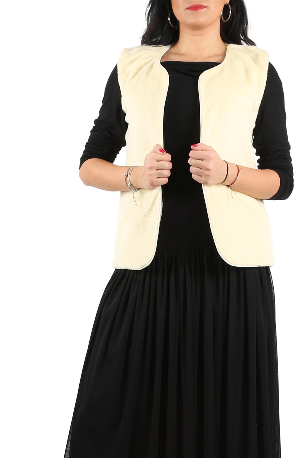 Poza Vesta Autumn Lady Altele, Fara gluga, Fara fermoar, Crem - 942A [1]