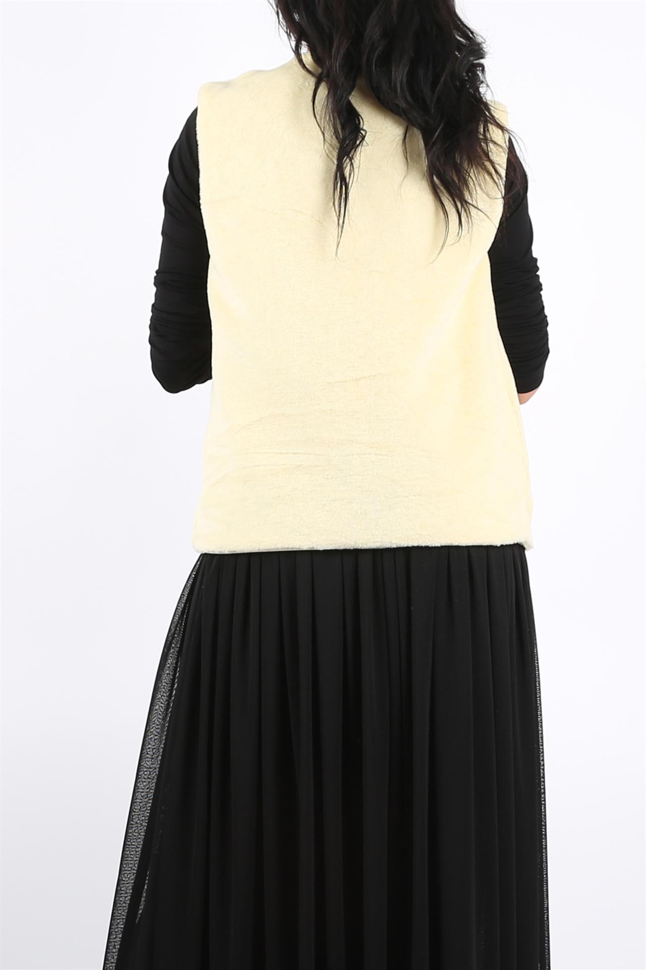 Poza Vesta Autumn Lady Altele, Fara gluga, Fara fermoar, Crem - 942A [4]