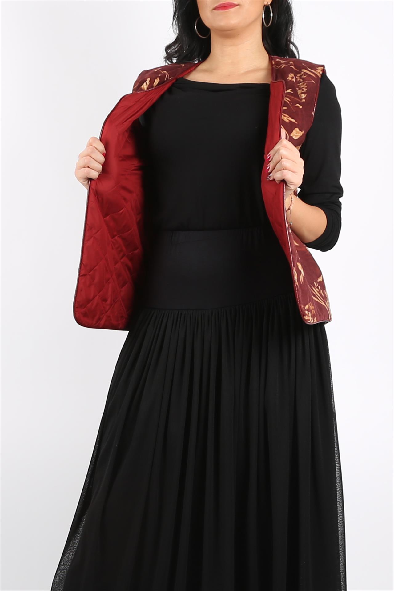 Poza Vesta Autumn Lady Altele, Fara gluga, Fara fermoar, Grena - 942D [2]