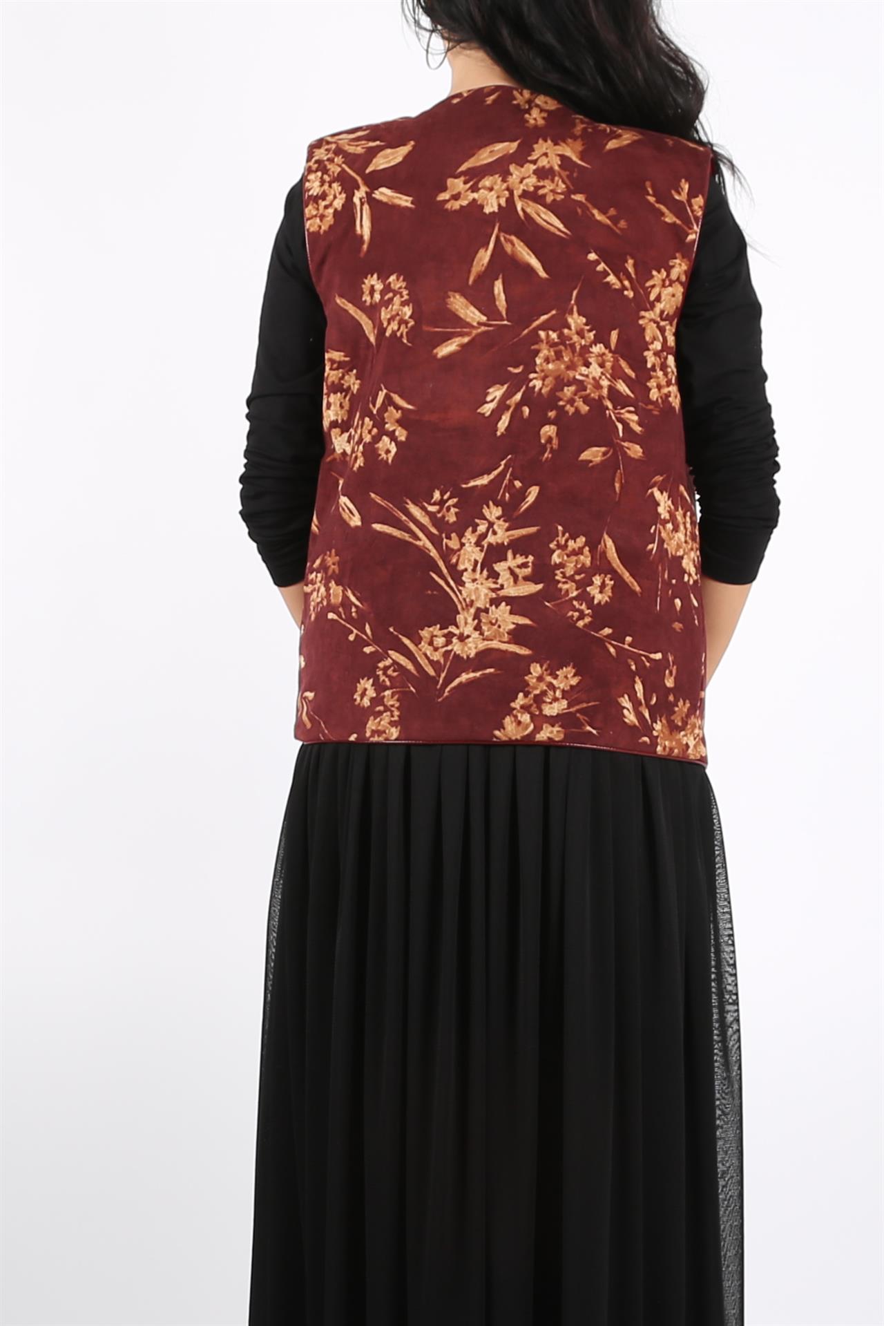 Poza Vesta Autumn Lady Altele, Fara gluga, Fara fermoar, Grena - 942D [4]
