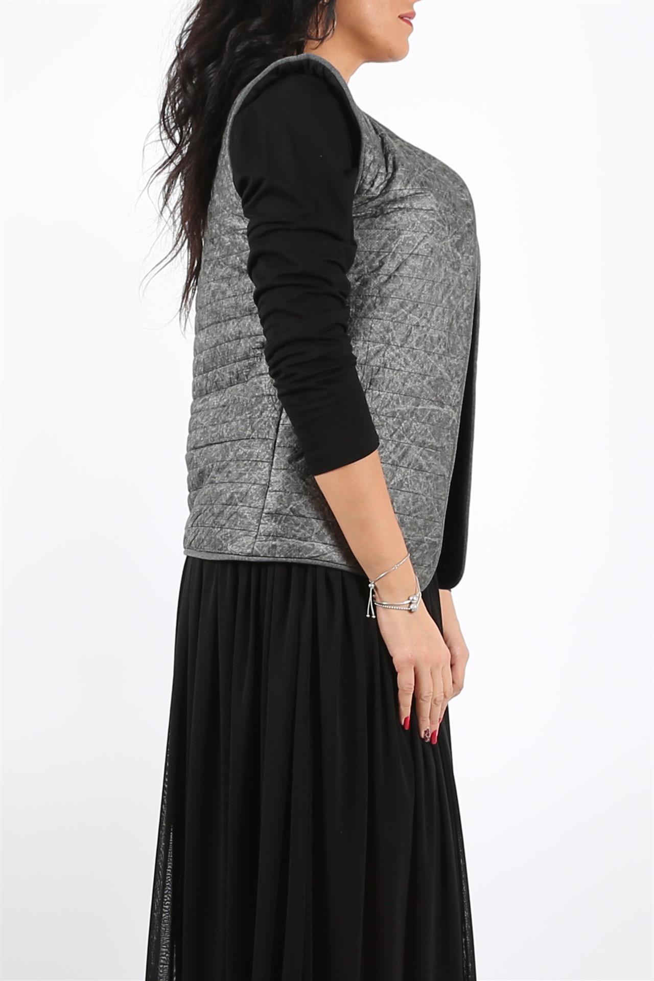 Poza Vesta Autumn Lady Altele, Fara gluga, Fara fermoar, Gri - 942F [3]