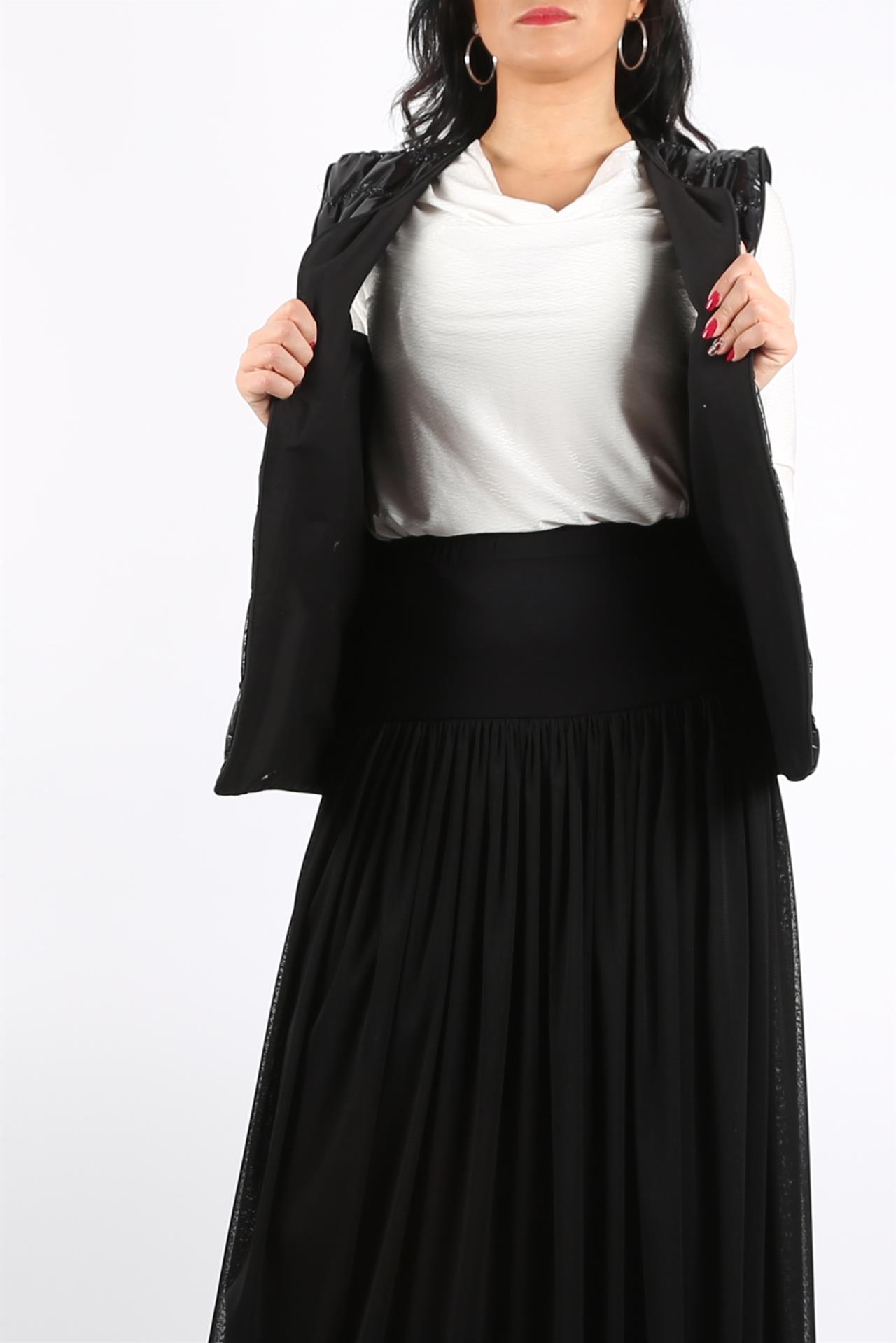 Poza Vesta Autumn Lady Fas, Fara gluga, Fara fermoar, Negru glossy - 942H [2]