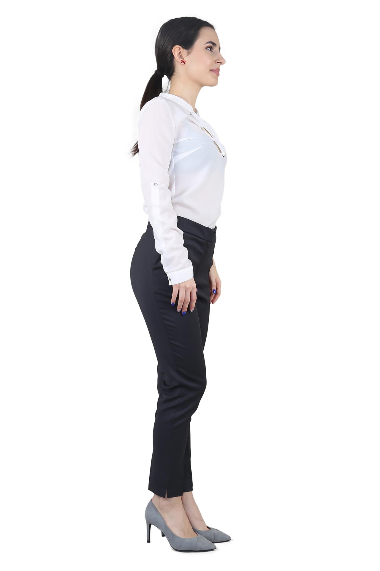 Poza Pantalon Casual, Conic, Gri inchis - OM001D [3]