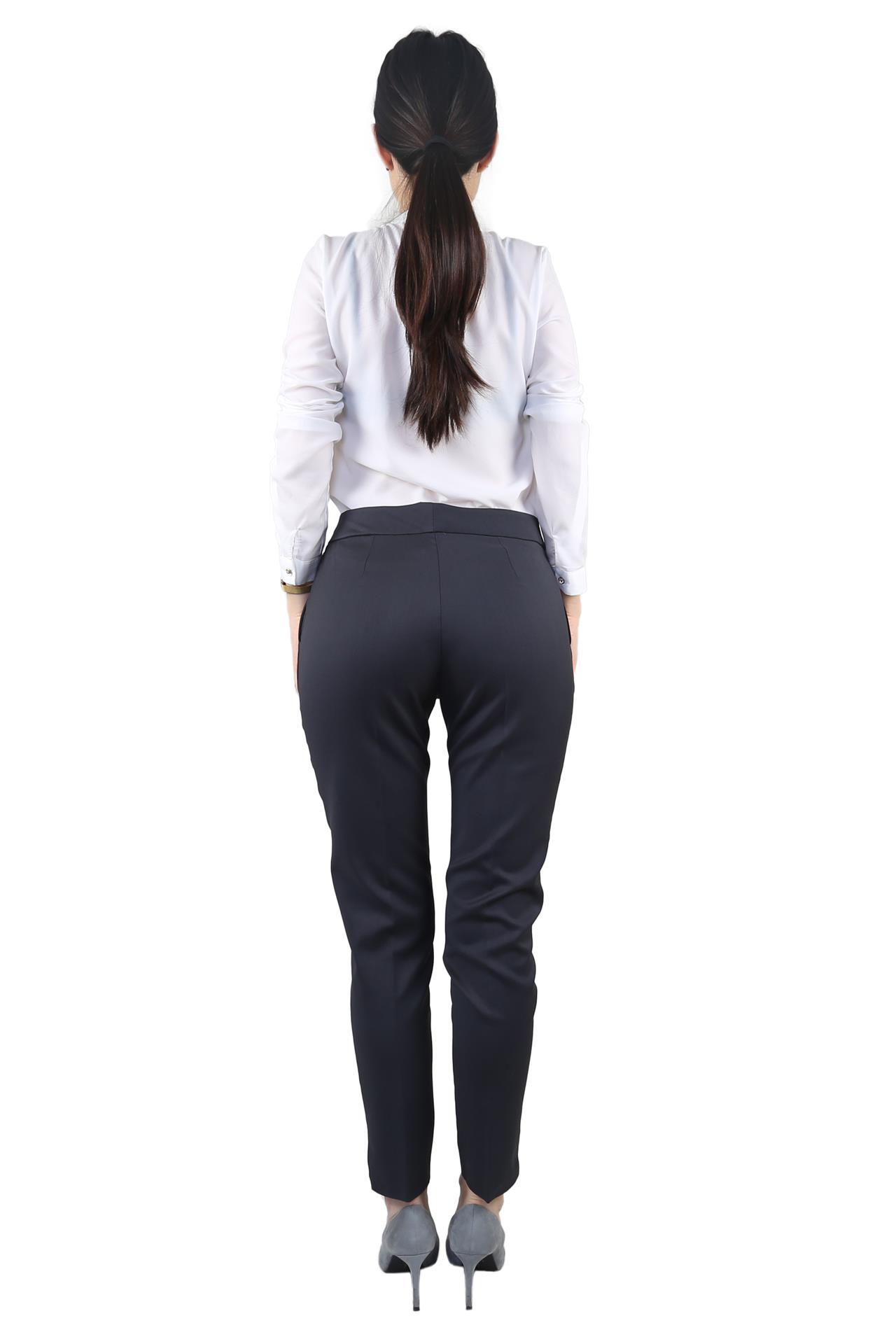 Poza Pantalon Casual, Conic, Gri inchis - OM001D [4]