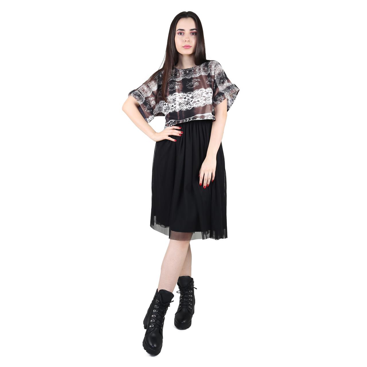 Poza Bluza Casual, maro, Maneca scurta - OM010D [2]