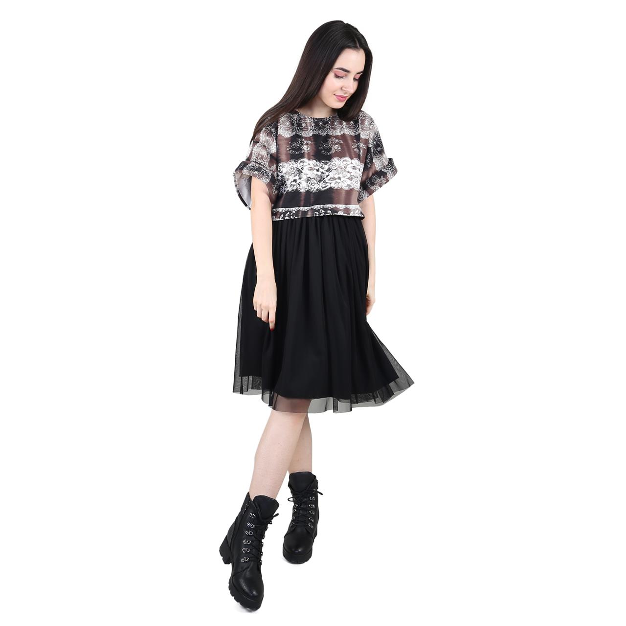 Poza Bluza Casual, maro, Maneca scurta - OM010D [3]